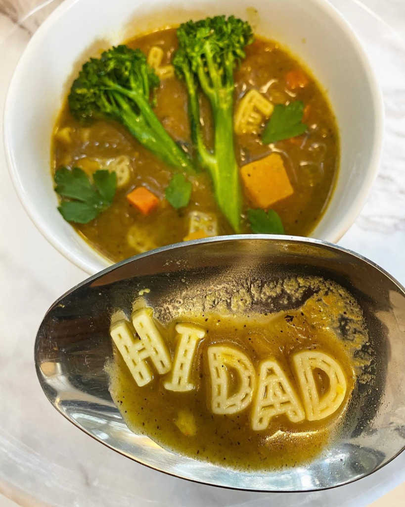 Chicken Butternut Squash 'Hi Dad Soup'